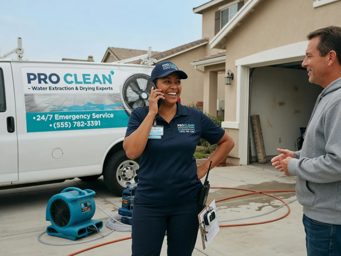 Water Extraction & Drying Miramonte, CA FAQs